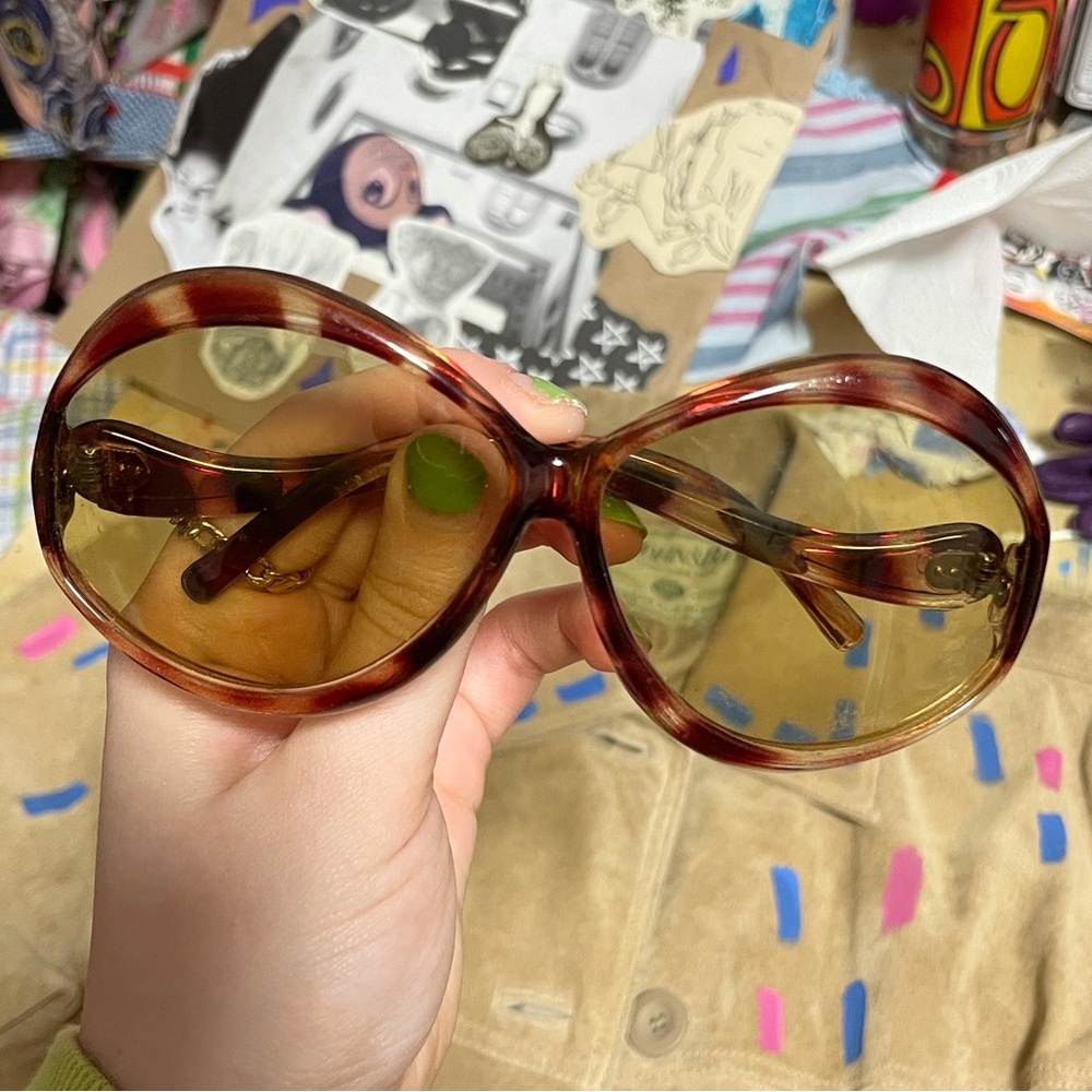 1970s oversized sunglasses true vintage